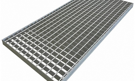 Сварной решетчатый настил 34 × 50 / 30 × 2 1000 × 1000 Zn с доставкой по РФ